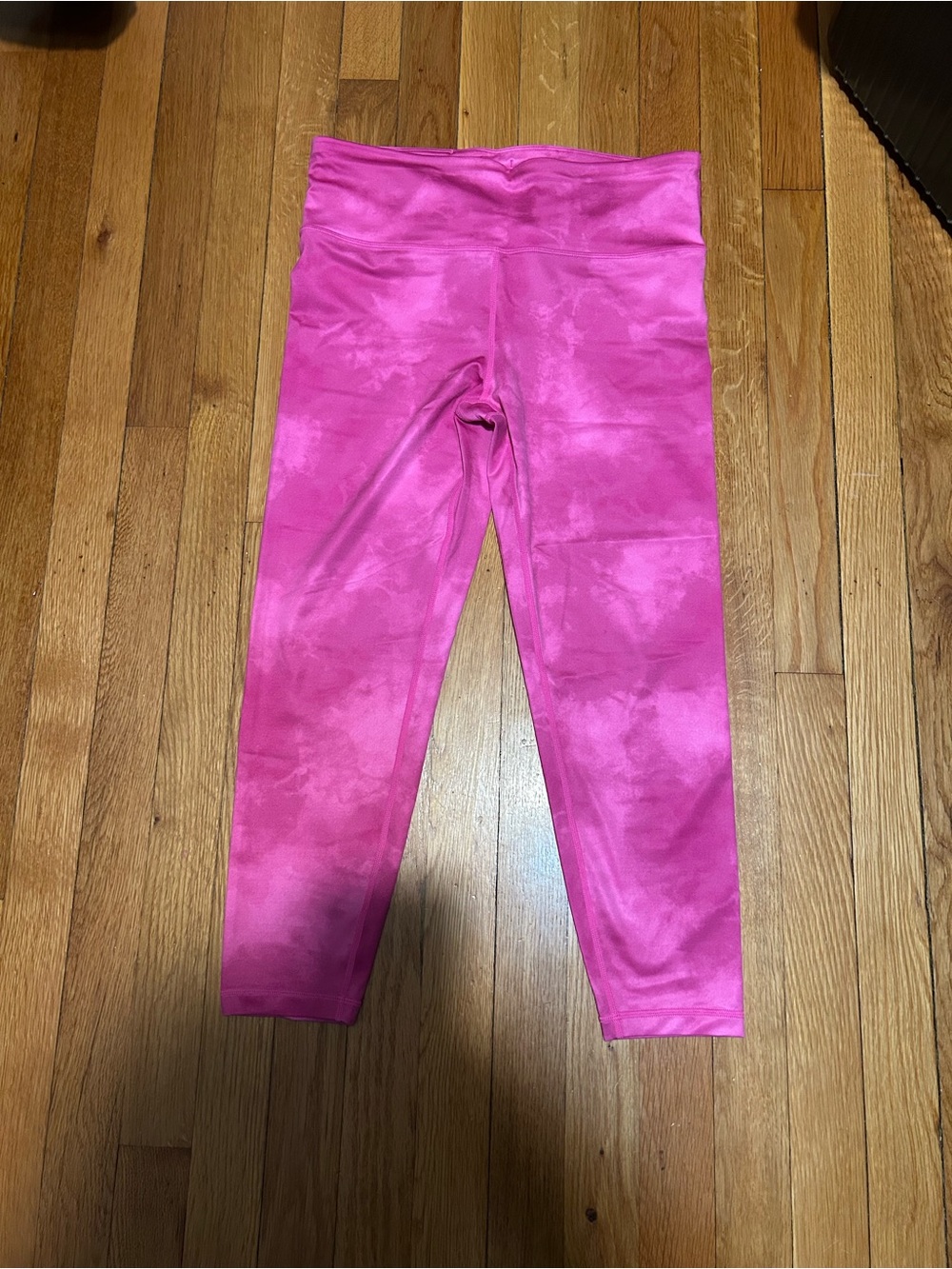 GAP Hot Pink Tie-Dye cropped Leggings